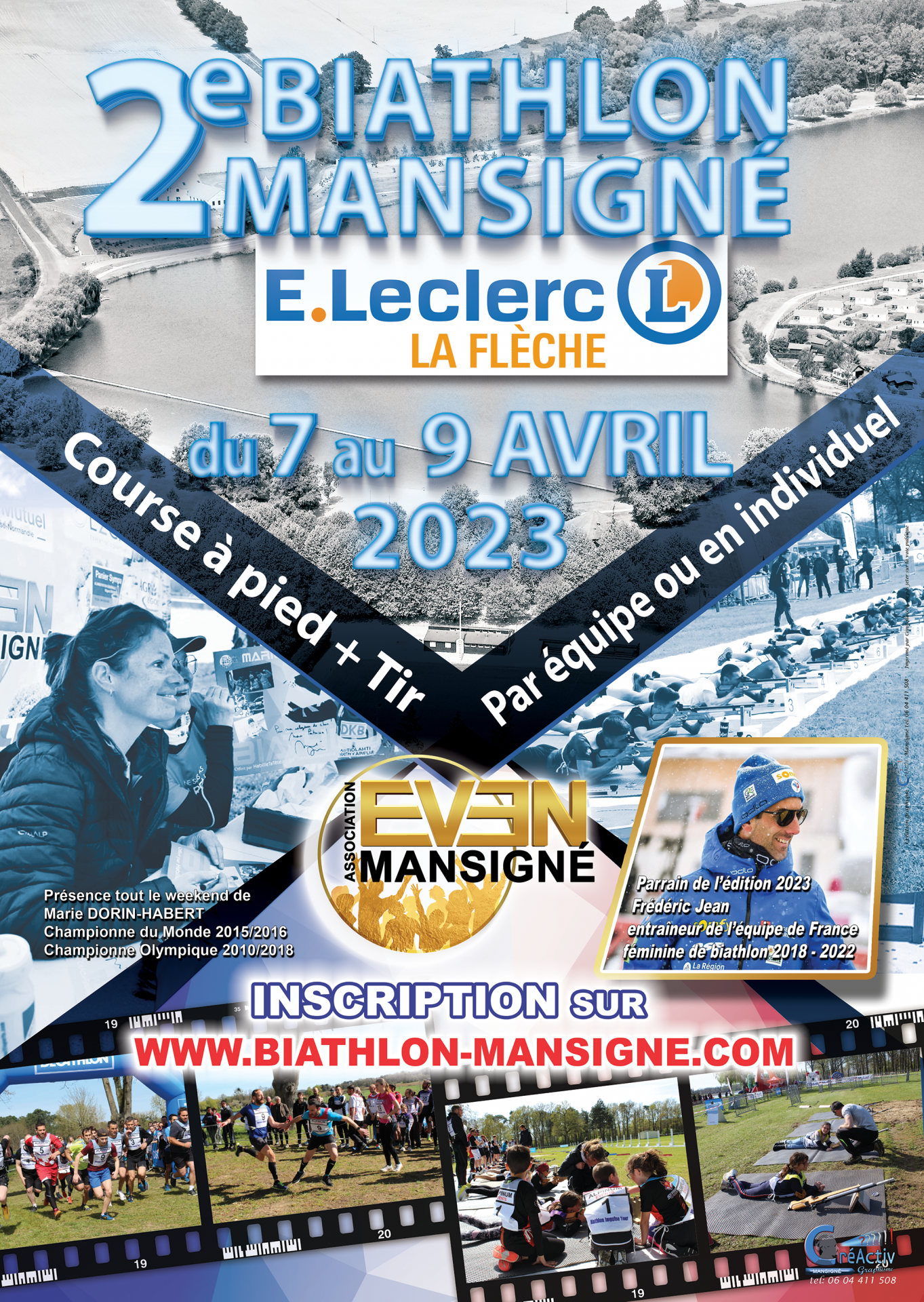Affiche a3 biathlon 2023 eleclerc 1